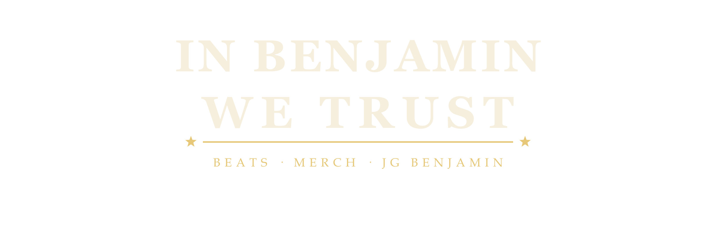 In Benjamin We Trust